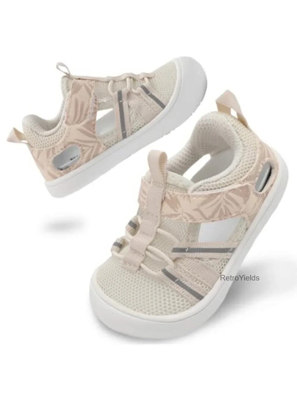 Baby Water Shoes Quick Dry Mesh Non-Slip Toddler Barefoot Walking Sneakers